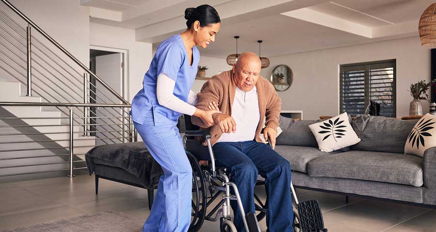 مراقبت از بیمار در منزل
