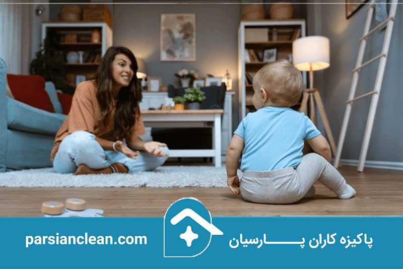 پرستار کودک در شمال تهران 
